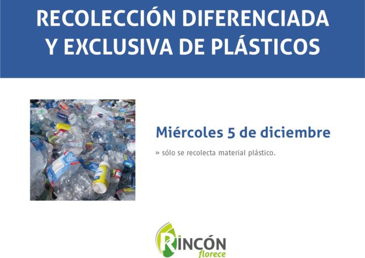 Campaña de recolección de plásticos